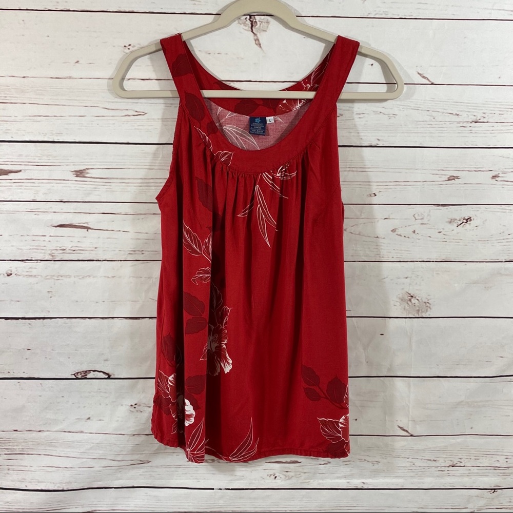 Hibiscus collection Hawaii sleeveless blouse